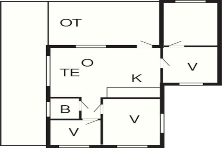 Three-Bedroom Holiday Home In Hasle 3 Vang  Exterior foto